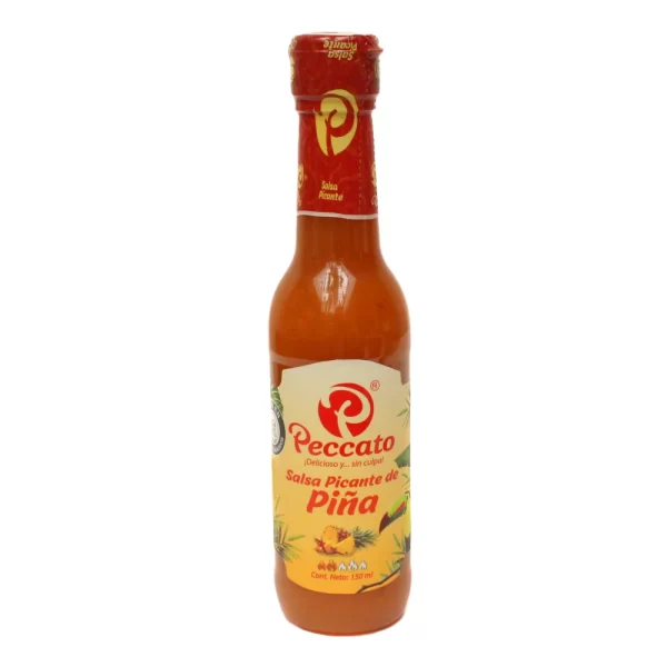 Salsa picante de piña